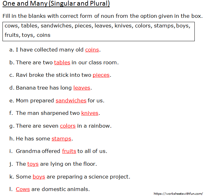 english-class-1-one-and-many-fill-in-the-blanks-with-correct-form-of-noun-worksheet-7